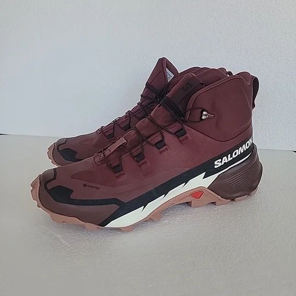 Salomon Cross Hike 2 Mid GTX Hiking Boots Waterproof Womens Size 9.5 - Picture 5 of 10